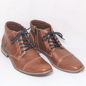 APT. 9 Side-Zip & Lace-Up Chukka Boots_Size 10 M